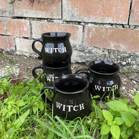 WITCH handmade mug