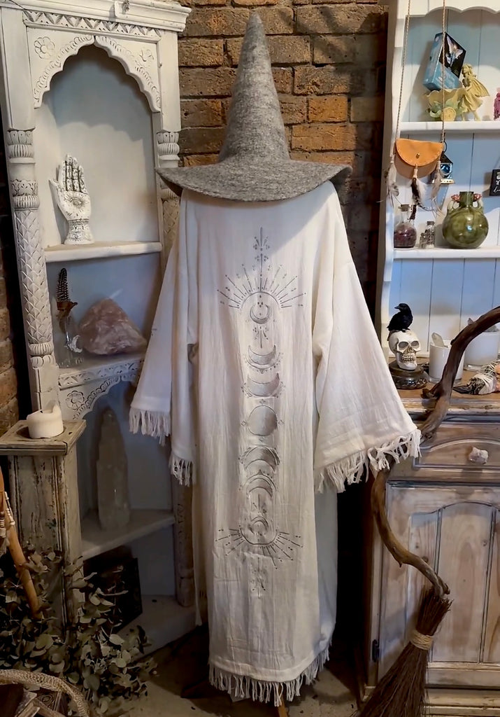 Spirit of the Moon Robe in SILVER