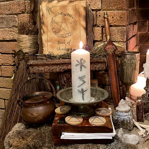 New Year Spell Jar & candle magick